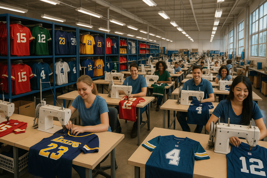 20251125 1253 Szwalnia Strojow Sportowych simple compose 01kaxdmvmre78sqcdjck7663ge sportshirt.pro